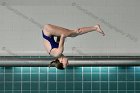 Maddy Morrison  Wheaton College Women's diver Maddy Morrison competes against Babson College, January 11, 2020. - Photo By: KEITH NORDSTROM : Wheaton, Swimming, Maddy Morrison